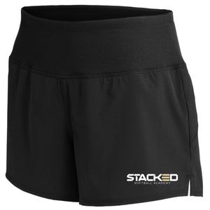Stacked Softball Academy Sport-Tek® Ladies Repeat Short