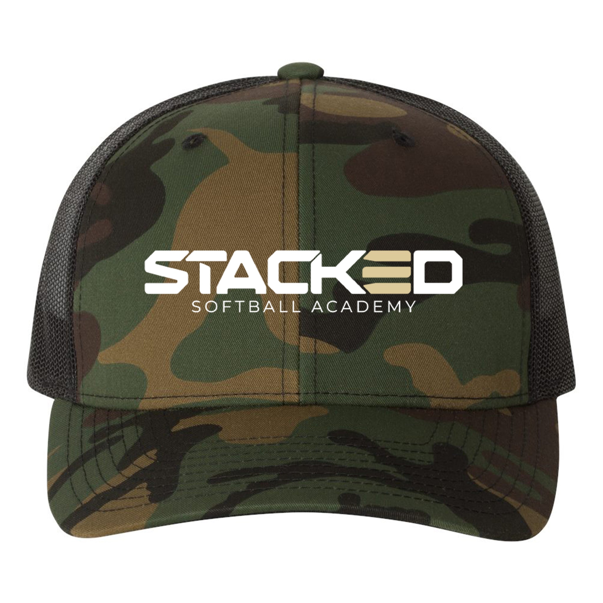 Stacked Softball Academy YP Classics Retro Trucker Snapback Hat