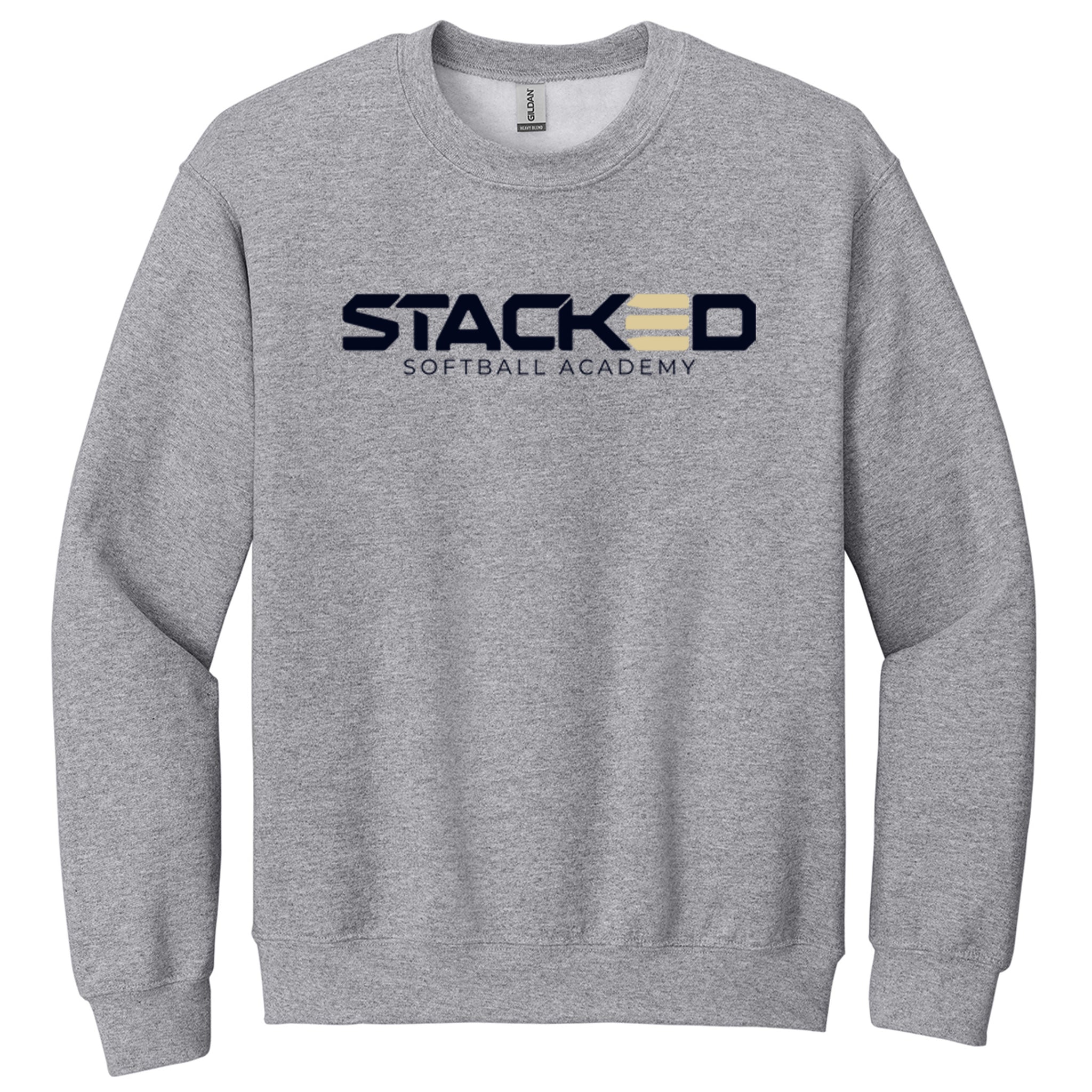 Stacked Softball Academy Gildan® Heavy Blend™ Crewneck Sweatshirt
