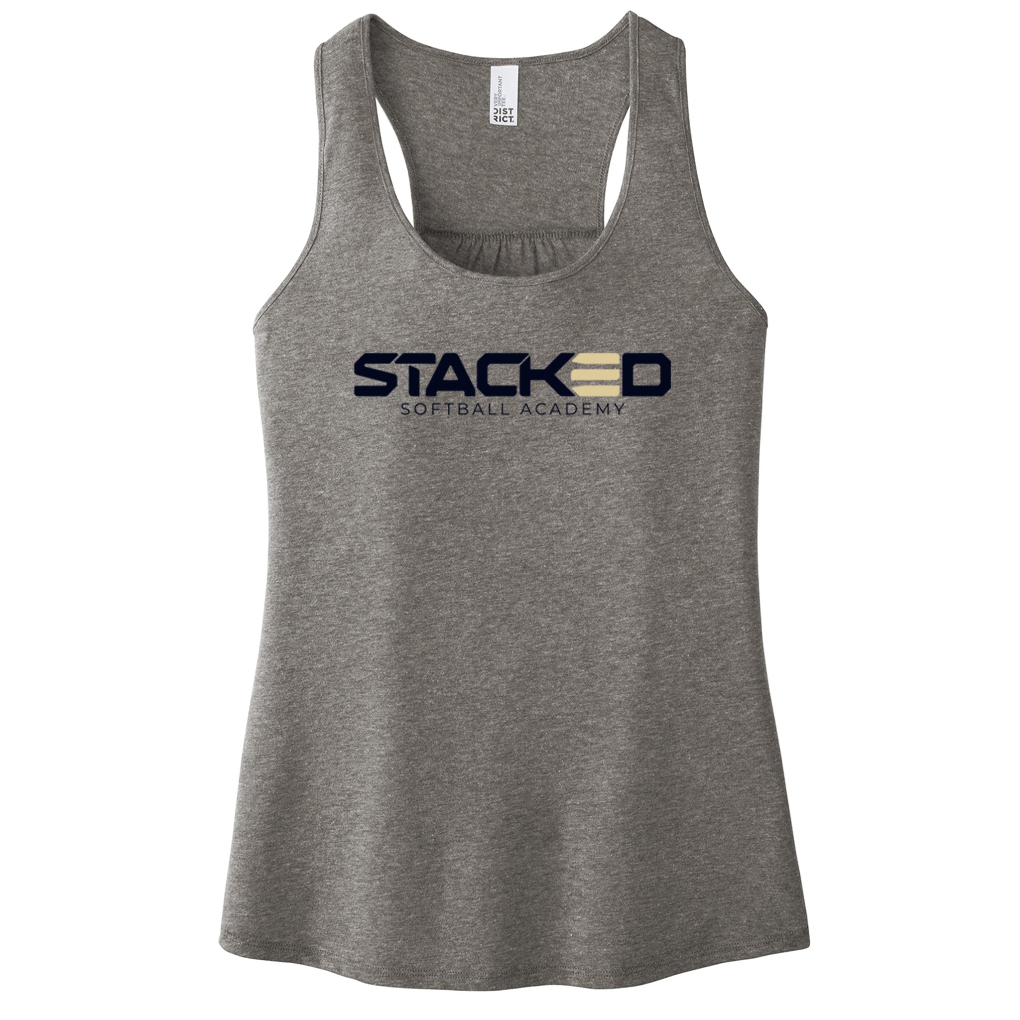 Stacked Softball Academy District Women’s V.I.T. ™ Racerback Tank
