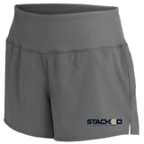 Stacked Softball Academy Sport-Tek® Ladies Repeat Short