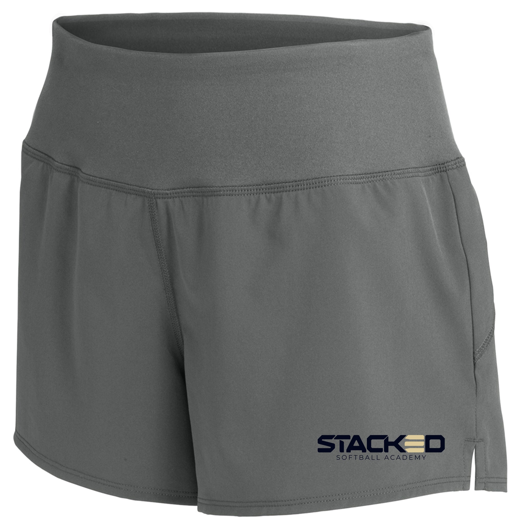 Stacked Softball Academy Sport-Tek® Ladies Repeat Short