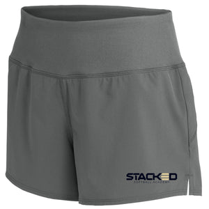Stacked Softball Academy Sport-Tek® Ladies Repeat Short