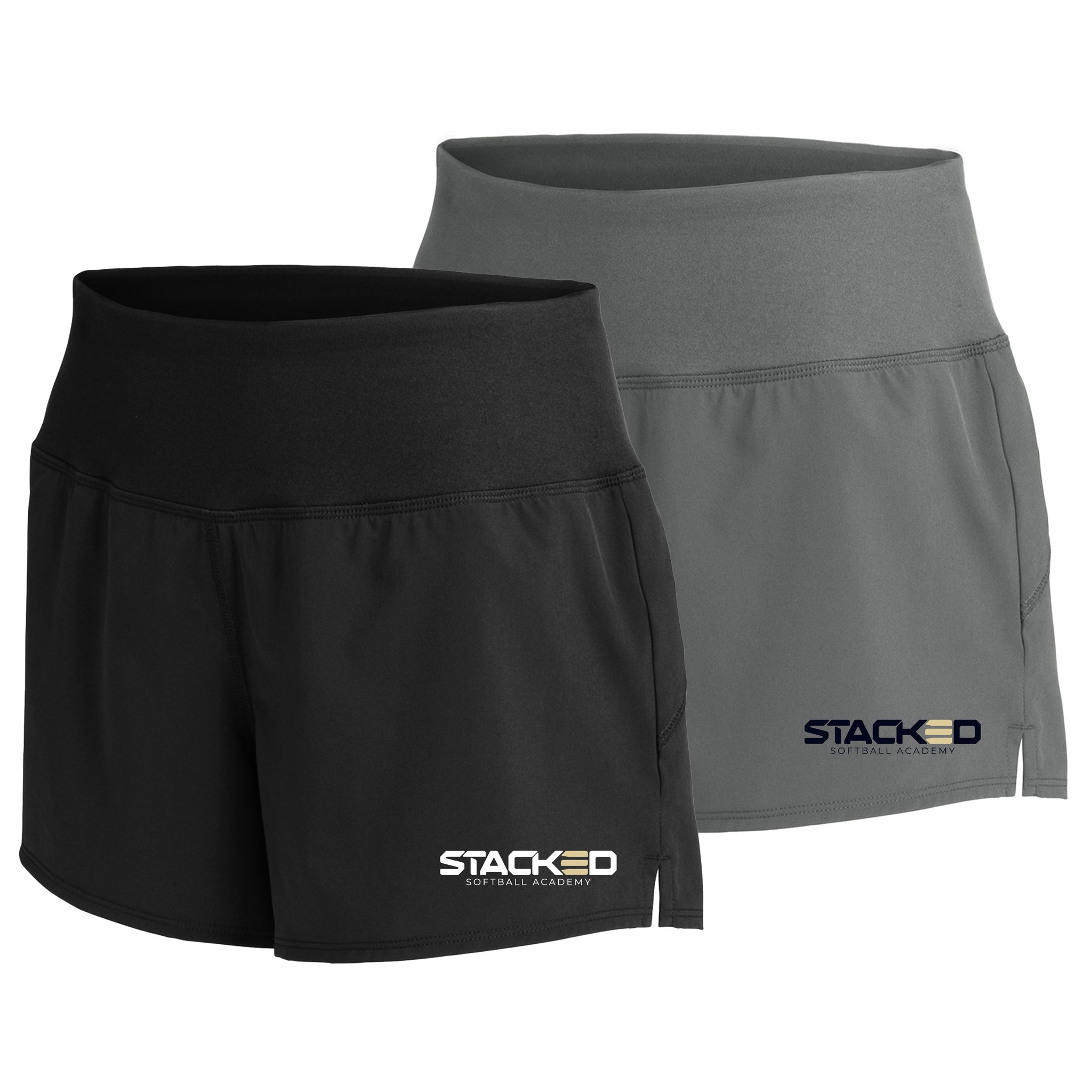 Stacked Softball Academy Sport-Tek® Ladies Repeat Short