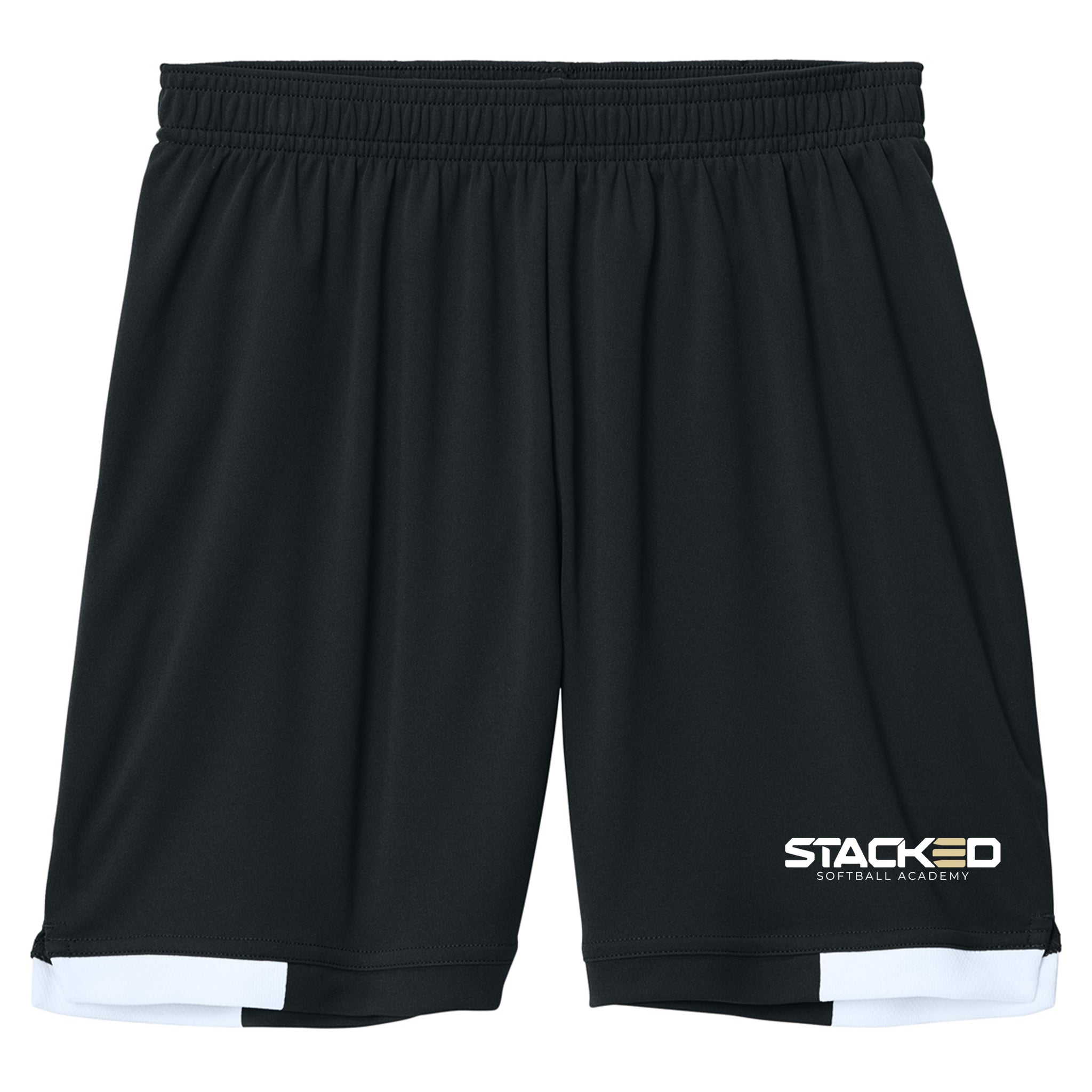 Stacked Softball Academy Sport-Tek® Womens/Girls Club 5” Short