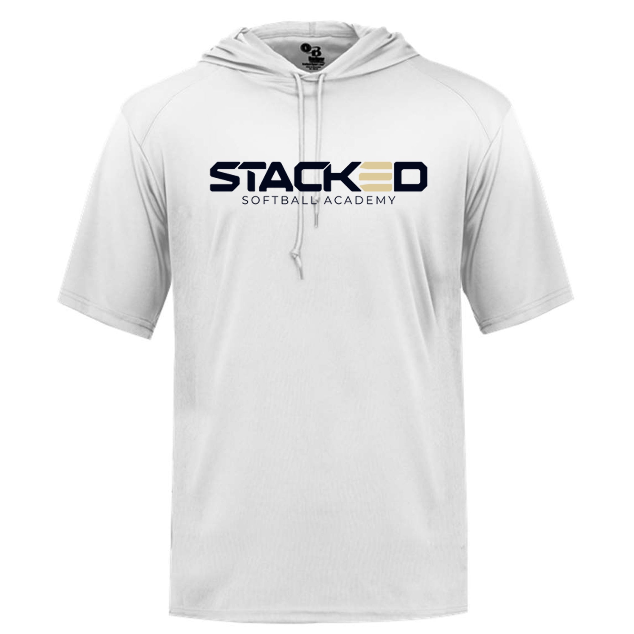 Stacked Softball Academy Badger B-Core Hooded T-Shirt