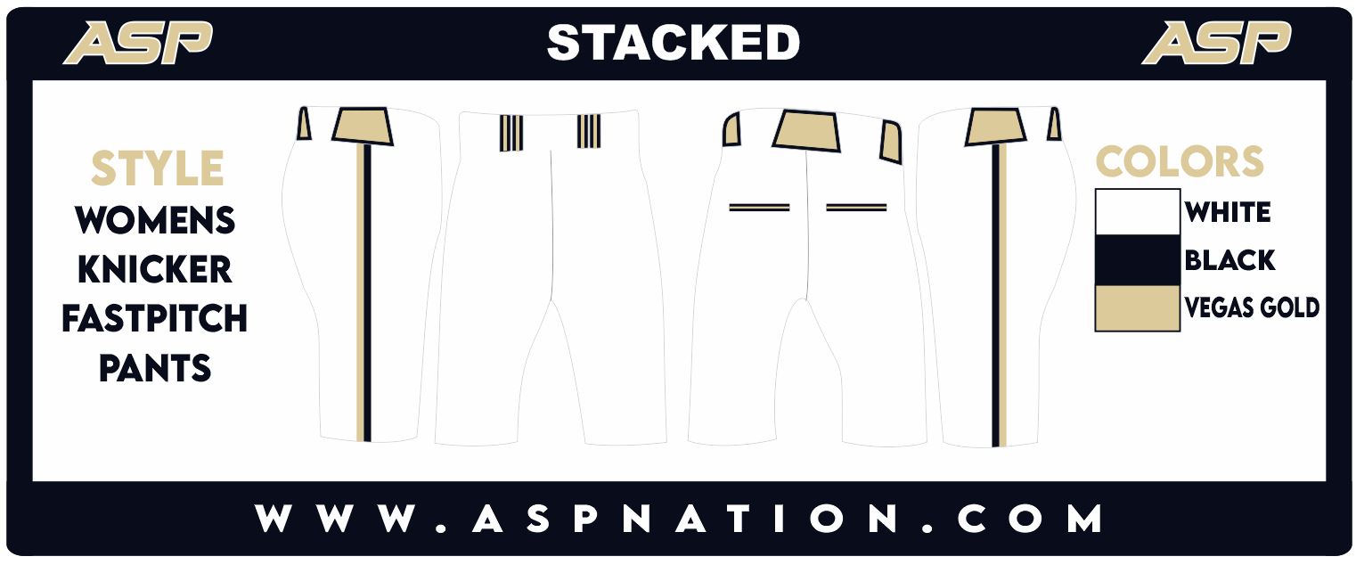 Stacked Softball Academy Womens/Girls Full Sublimation Knickers