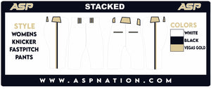 Stacked Softball Academy Womens/Girls Full Sublimation Knickers