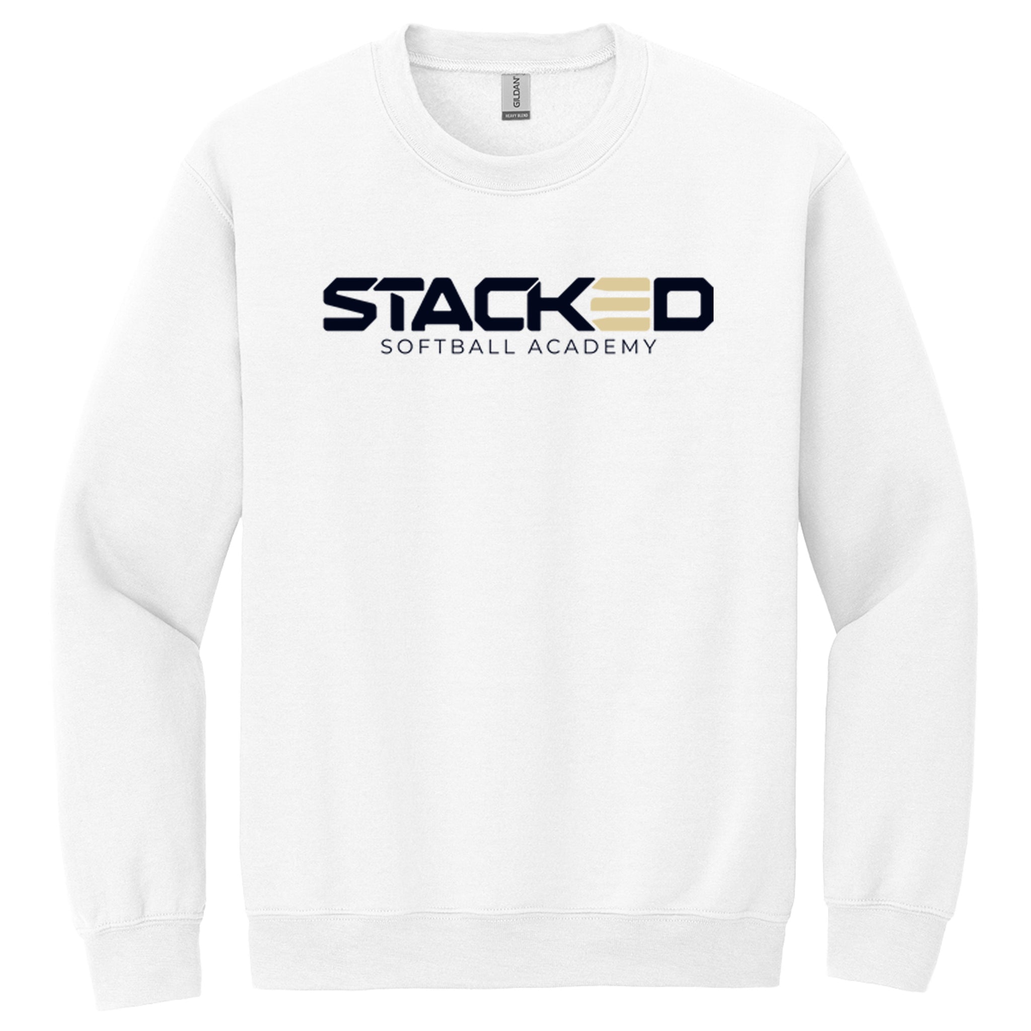 Stacked Softball Academy Gildan® Heavy Blend™ Crewneck Sweatshirt