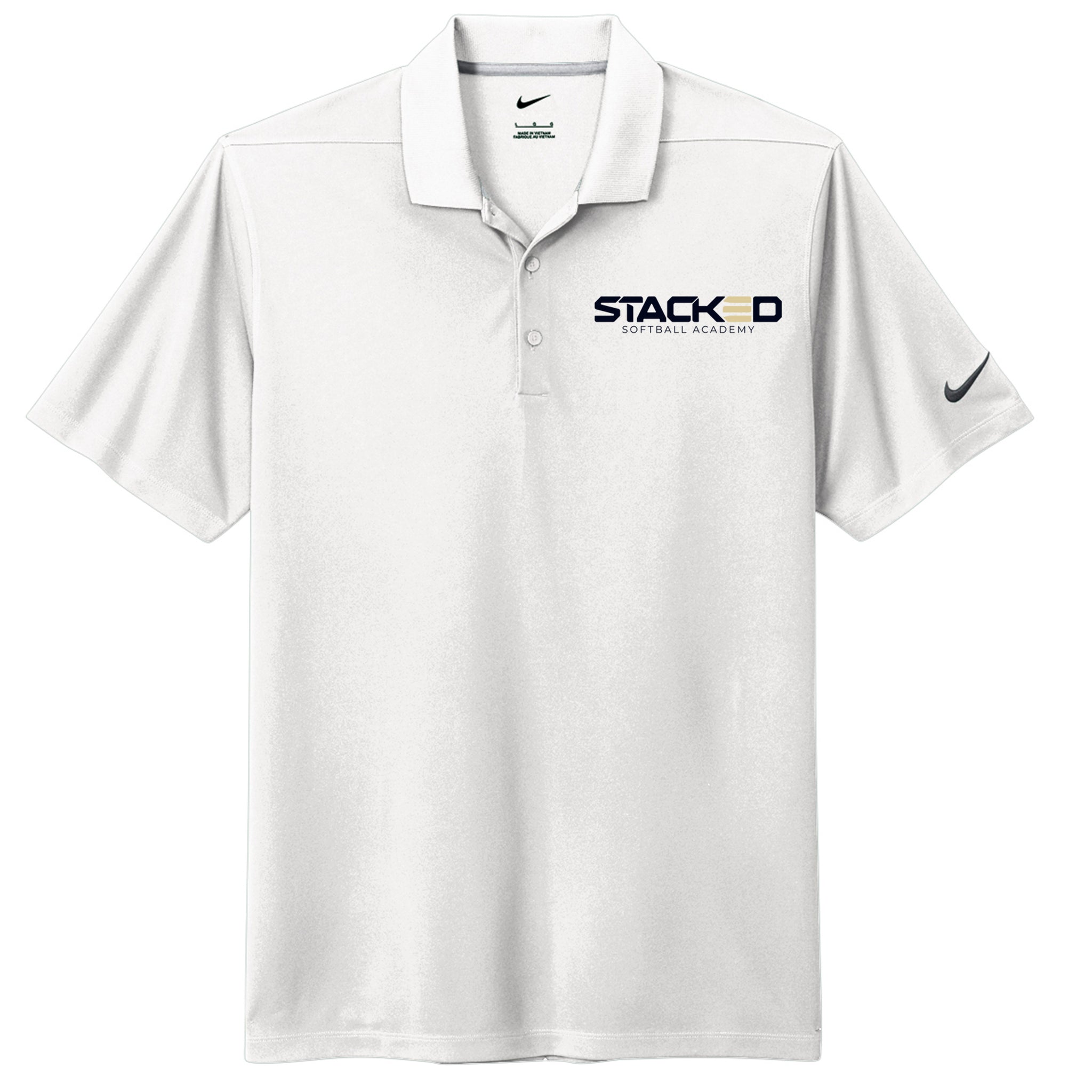 Stacked Academy Softball Nike Dri-FIT Micro Pique 2.0 Pocket Polo