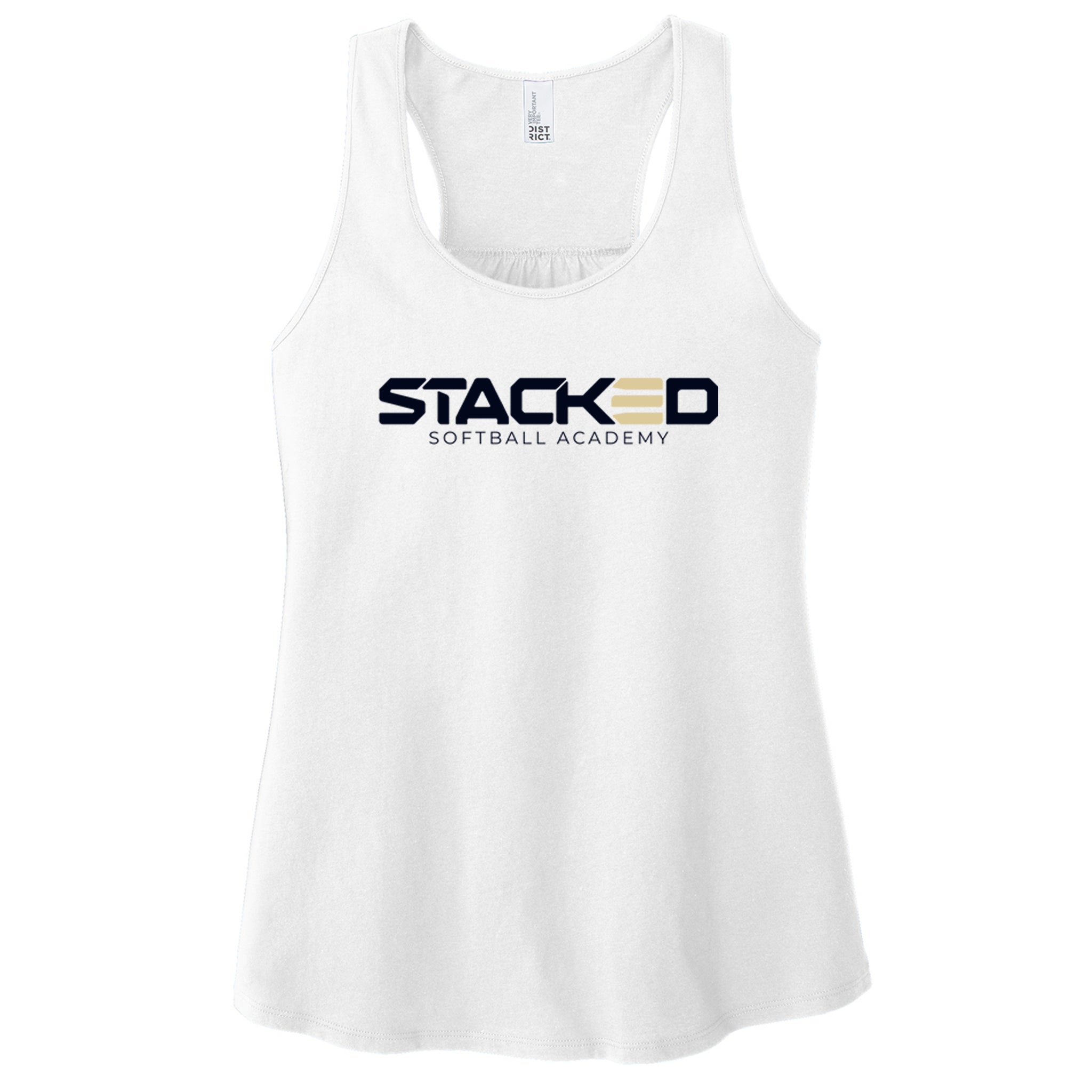 Stacked Softball Academy District Women’s V.I.T. ™ Racerback Tank