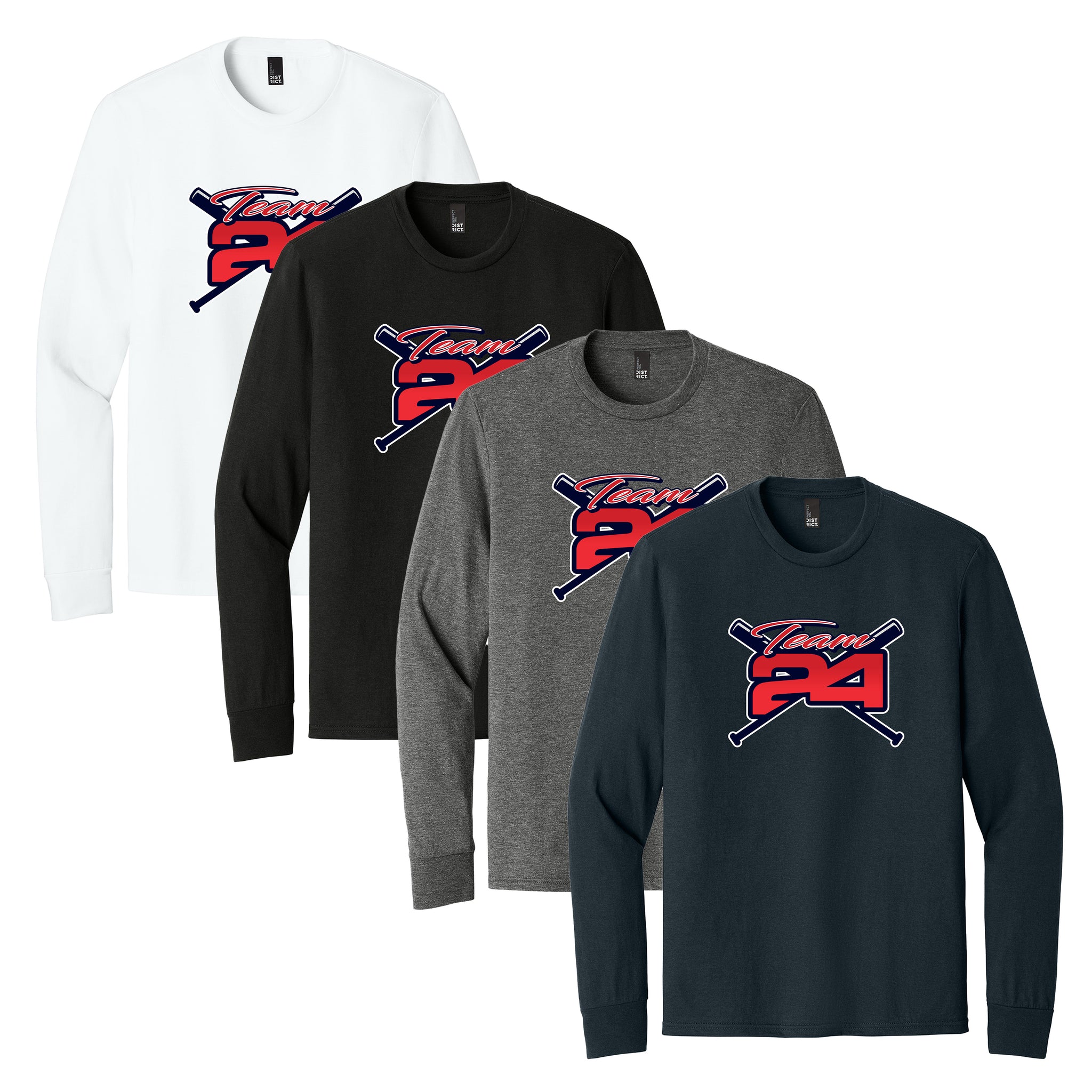 Team 24 District Perfect Tri ® Long Sleeve Tee