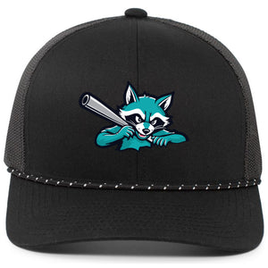 Trash Pandas Baseball Pacific Headwear Trucker Snapback Braid Cap