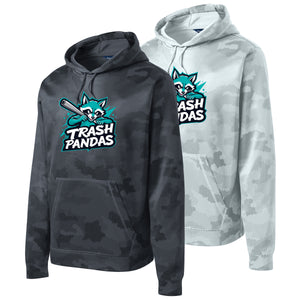 Trash Pandas Baseball Sport-Tek® Sport-Wick® CamoHex Fleece Hooded Pullover