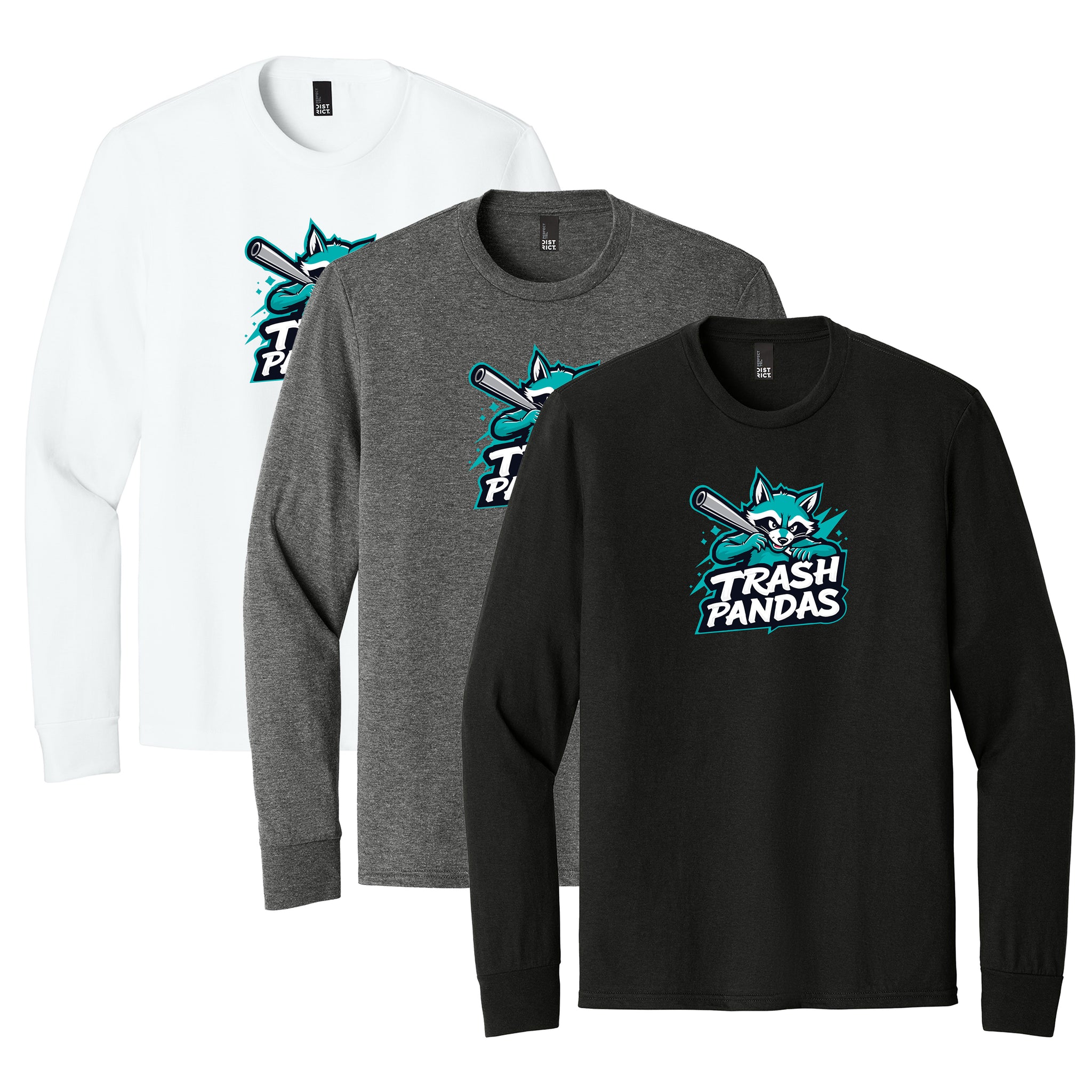 Trash Pandas Baseball Perfect Tri ® Long Sleeve Tee