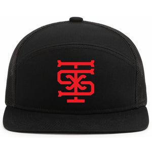 Texas Sandlot Baseball Pacific Headwear 6-Panel Trucker Snapback Hat