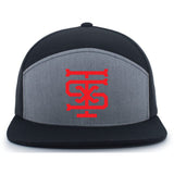 Texas Sandlot Baseball Pacific Headwear 6-Panel Trucker Snapback Hat