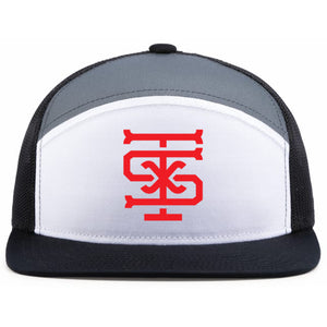Texas Sandlot Baseball Pacific Headwear 6-Panel Trucker Snapback Hat
