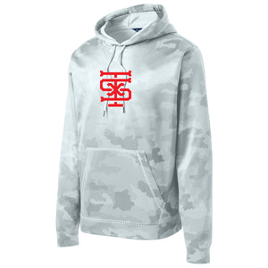 Texas Sandlot Baseball Sport-Tek® Sport-Wick® CamoHex Fleece Hooded Pullover