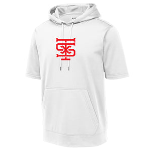Texas Sandlot Baseball Sport-Tek ® Sport-Wick ® Fleece Short Sleeve Hooded Pullover