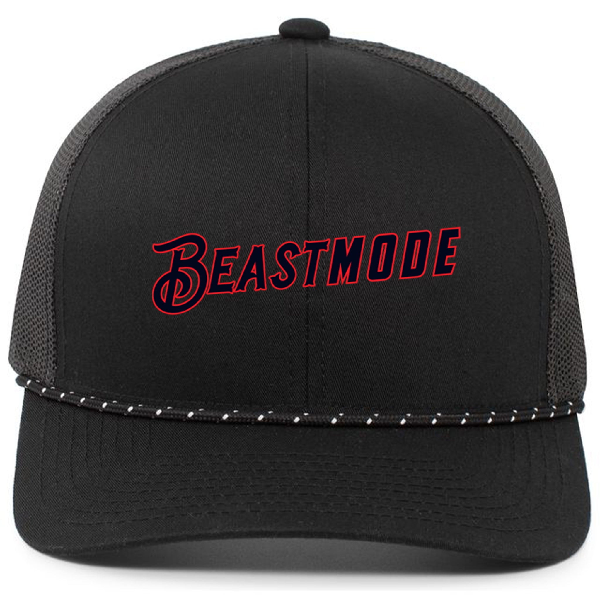 Texas Sandlot Baseball Pacific Headwear Trucker Snapback Braid Cap