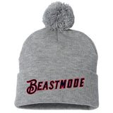 Texas Sandlot Baseball Sportsman 12" Pom-Pom Cuffed Beanie