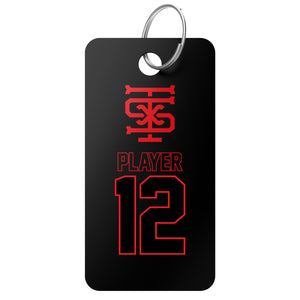 Texas Sandlot Baseball Bag Tag
