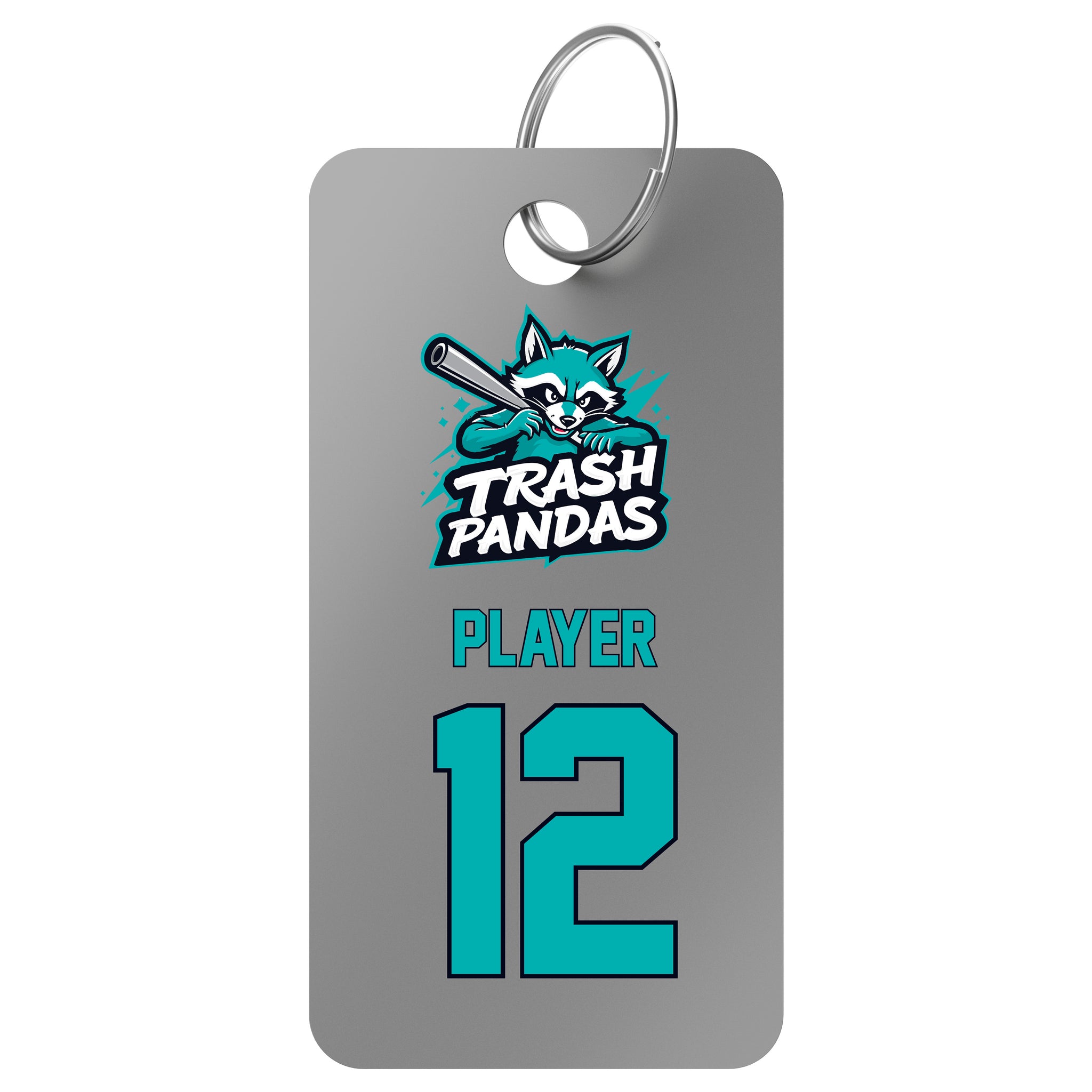 Trash Pandas Baseball Bag Tag