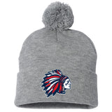 Westminster Tribe Fastpitch Sportsman 12" Pom-Pom Cuffed Beanie