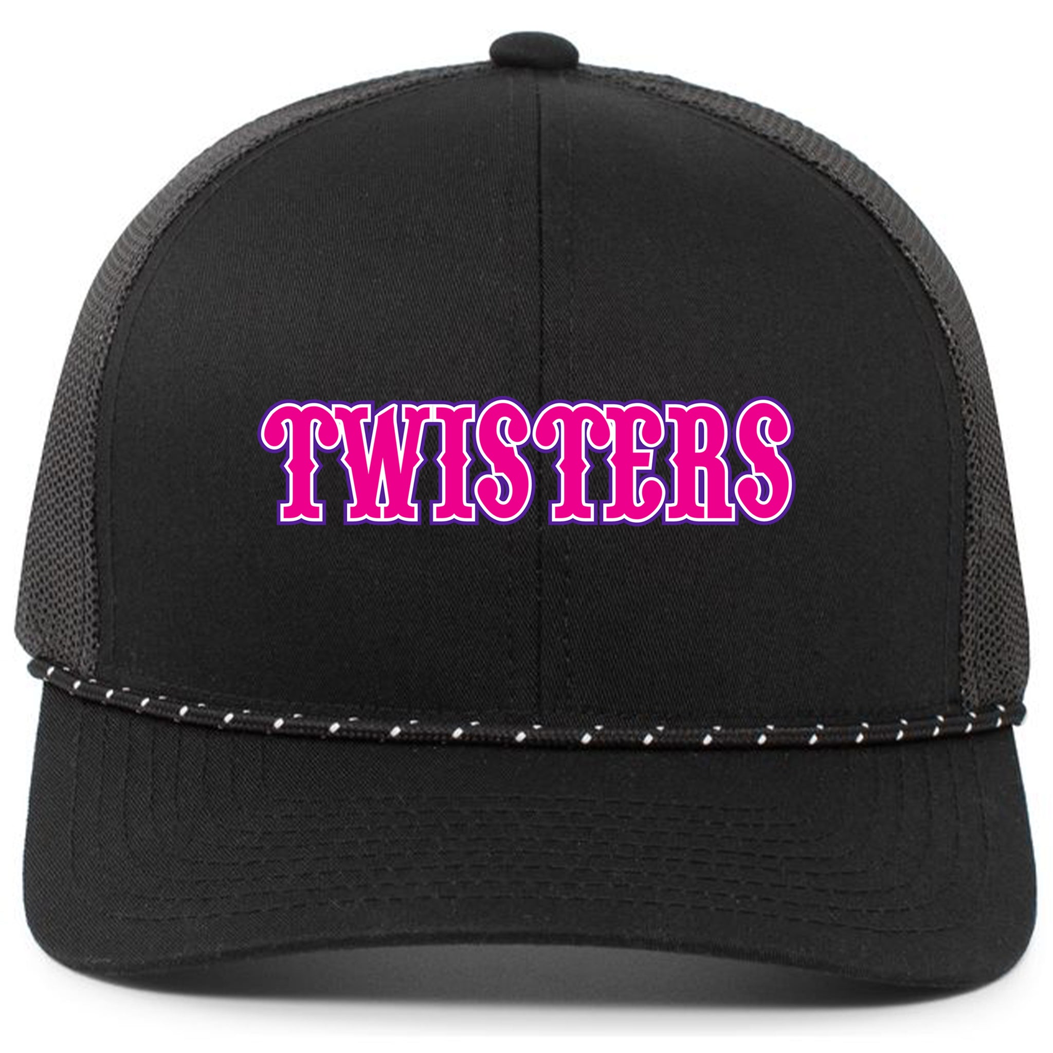 Twisters Fastpitch Pacific Headwear Trucker Snapback Braid Cap