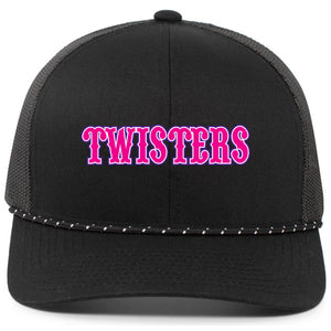 Twisters Fastpitch Pacific Headwear Trucker Snapback Braid Cap
