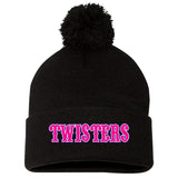 Twisters Fastpitch Sportsman 12" Pom-Pom Cuffed Beanie