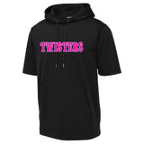 Twisters Fastpitch Sport-Tek ® Sport-Wick ® Fleece Short Sleeve Hooded Pullover