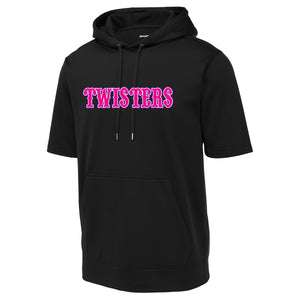 Twisters Fastpitch Sport-Tek ® Sport-Wick ® Fleece Short Sleeve Hooded Pullover