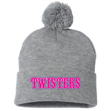 Twisters Fastpitch Sportsman 12" Pom-Pom Cuffed Beanie