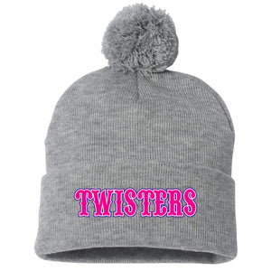 Twisters Fastpitch Sportsman 12" Pom-Pom Cuffed Beanie