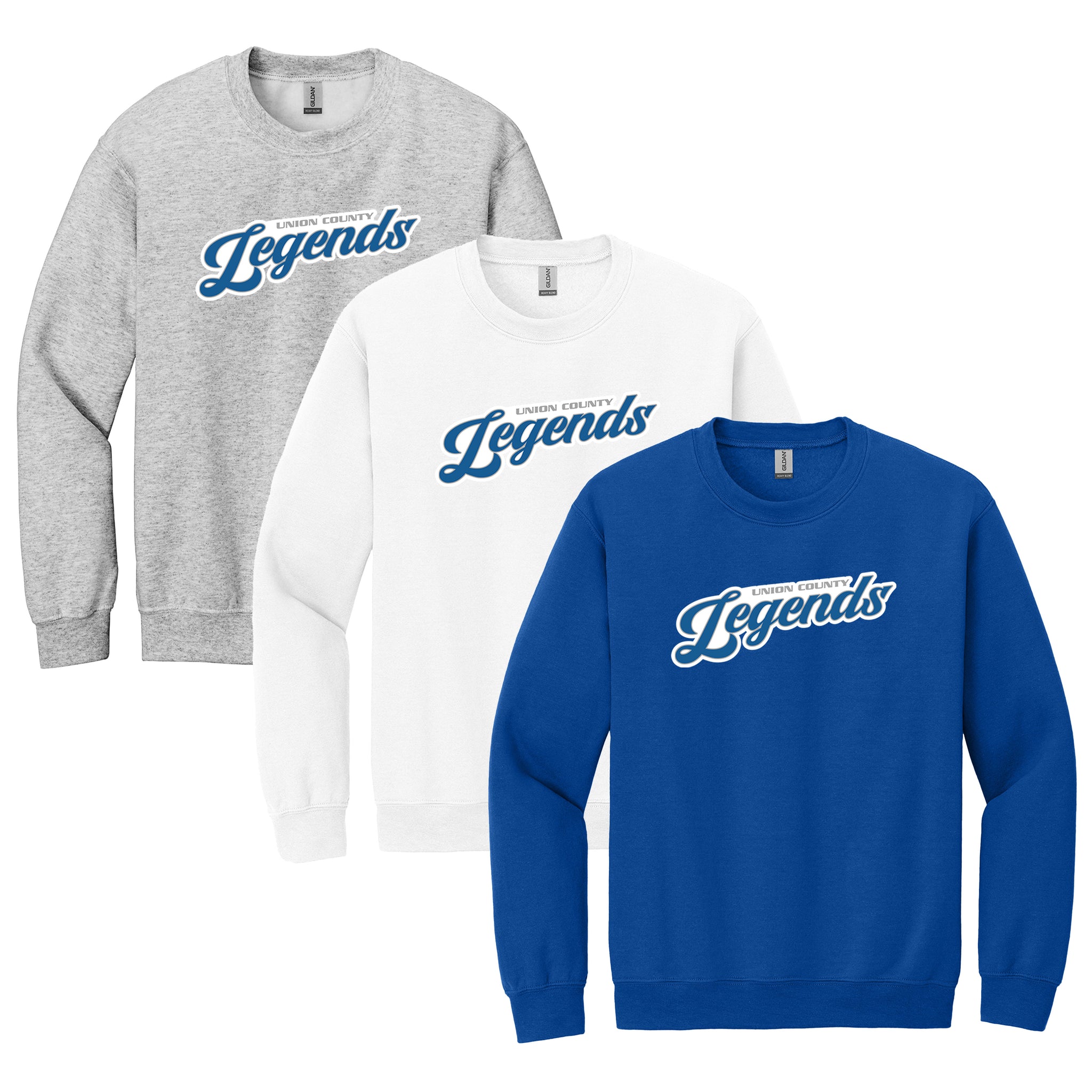 Union County Legends Baseball Heavy Blend™ Crewneck Sweatshirt