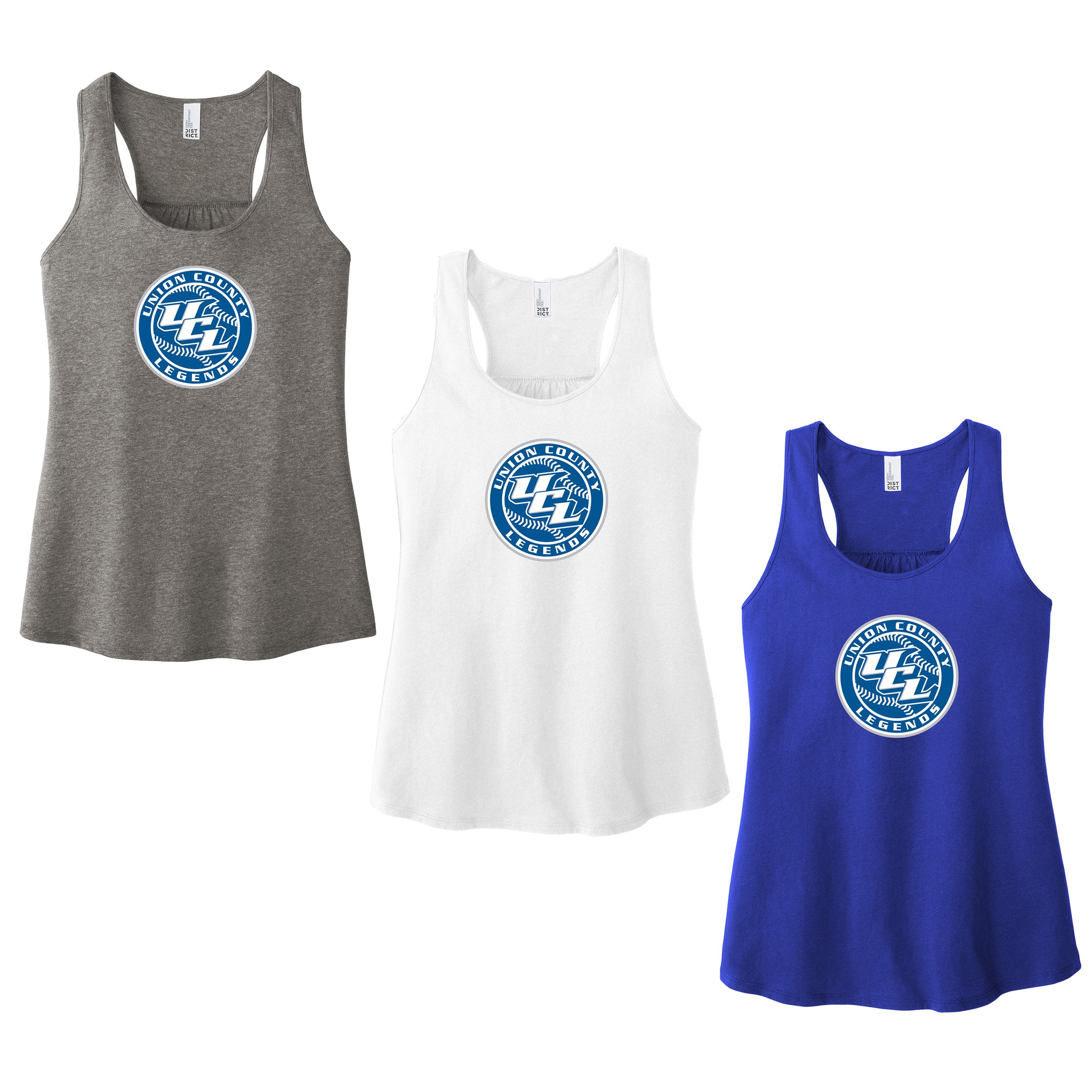 Union County Legends Baseball Women’s V.I.T. ™ Racerback Tank