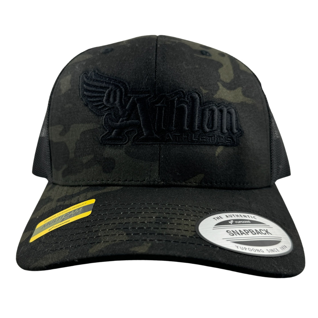 Athlon Camo Series YP Classics Retro Trucker Snapback Hat