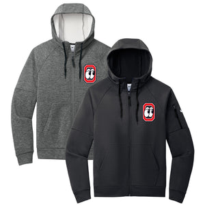 LOOKOUTS BASEBALL Nike Therma-FIT Pocket Full-Zip Fleece Hoodie