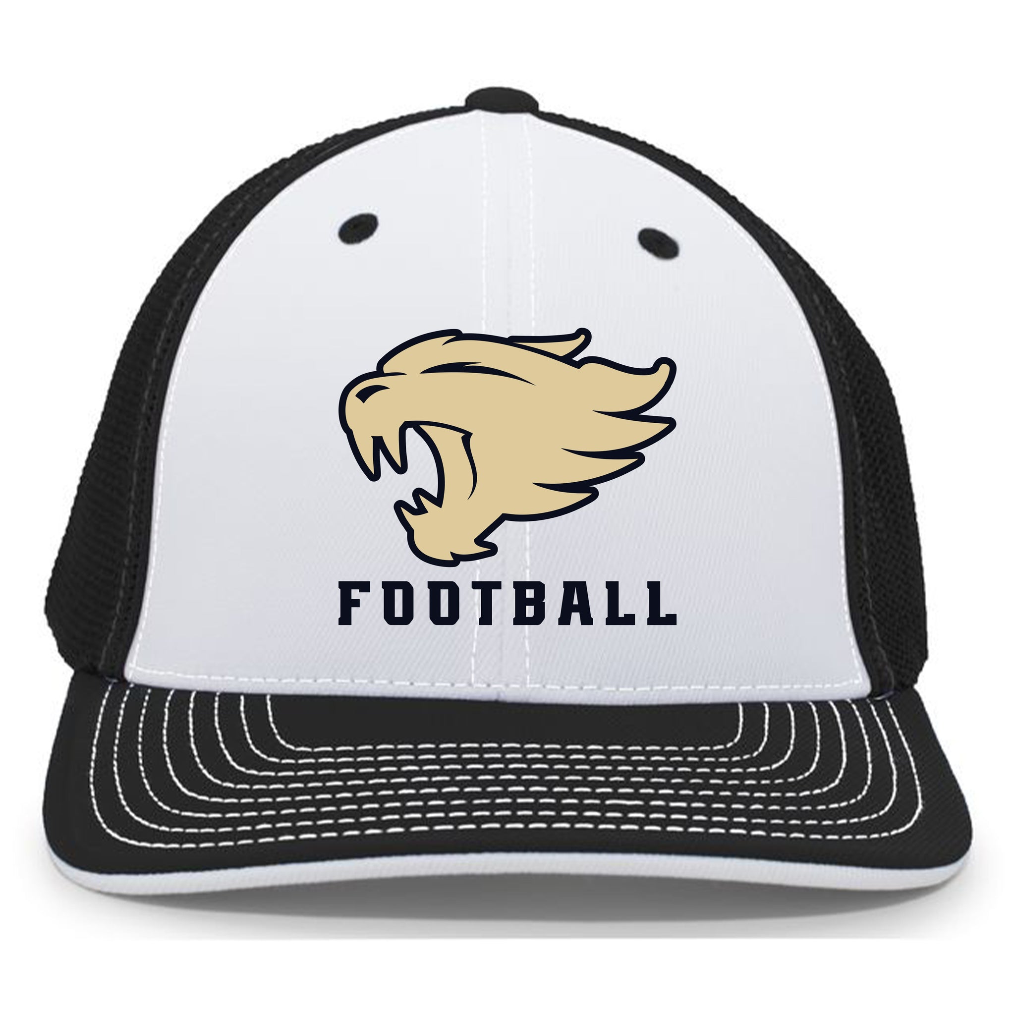 WIldcats Football 404M Pacific Headwear Trucker Pacflex Cap