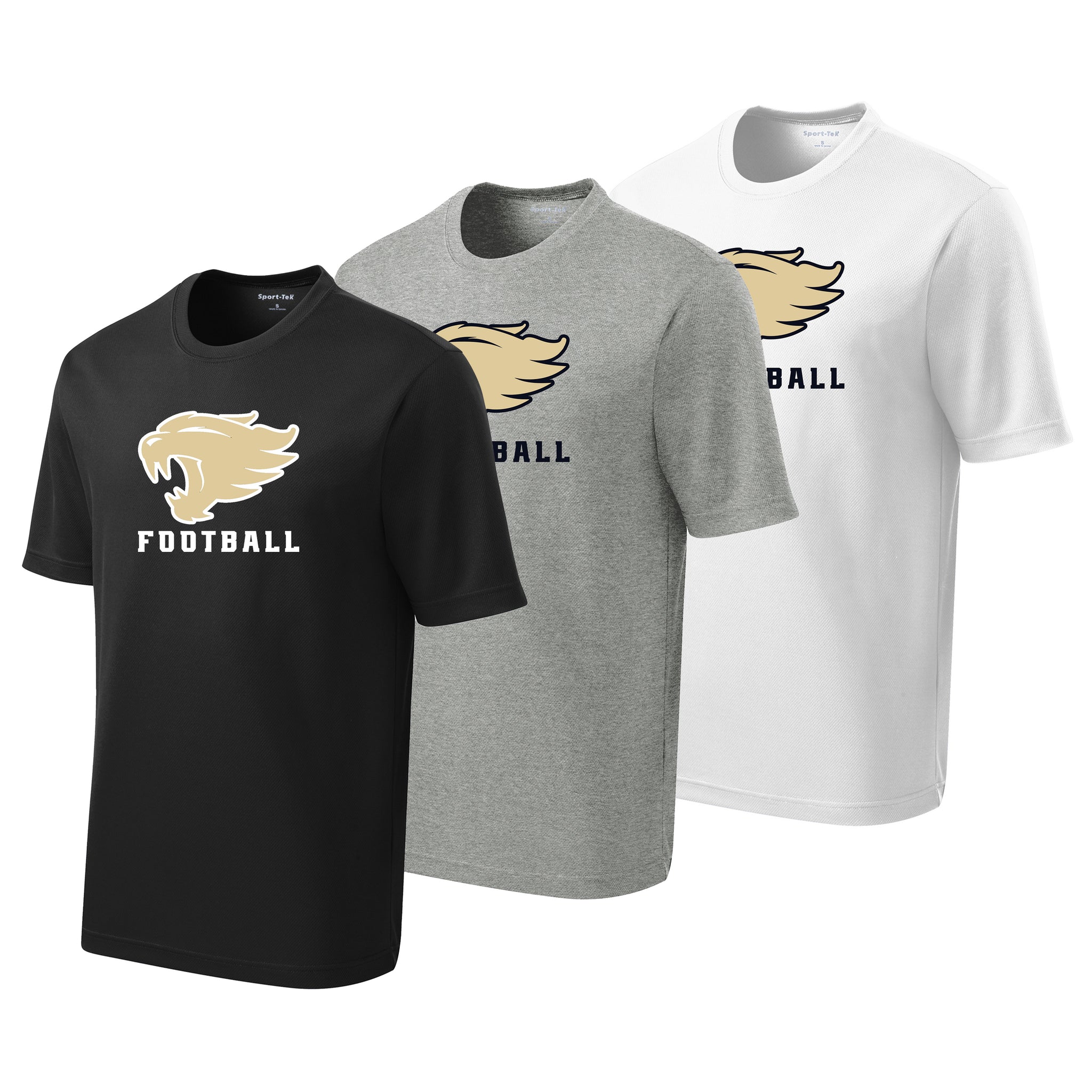 Wildcats Football Sport-Tek® PosiCharge® RacerMesh® Tee
