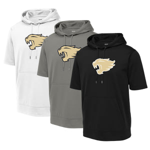Wildcats Football Sport-Tek ® Sport-Wick ® Fleece Short Sleeve Hooded Pullover