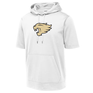 Wildcats Football Sport-Tek ® Sport-Wick ® Fleece Short Sleeve Hooded Pullover