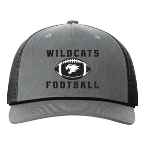 Wildcats Football Richardson 112FPR Five Panel Trucker with Rope Snapback