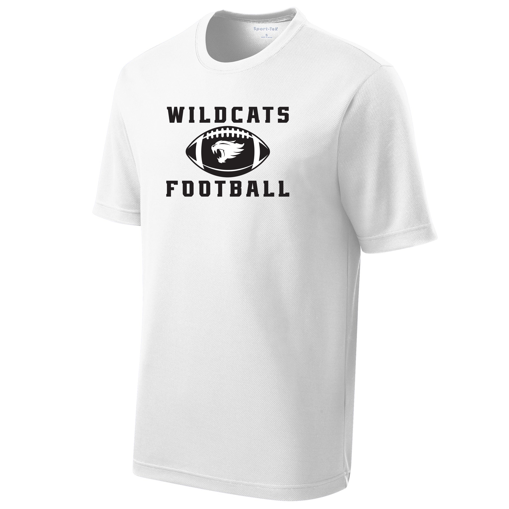 Wildcats Football Sport-Tek® PosiCharge® RacerMesh® Tee