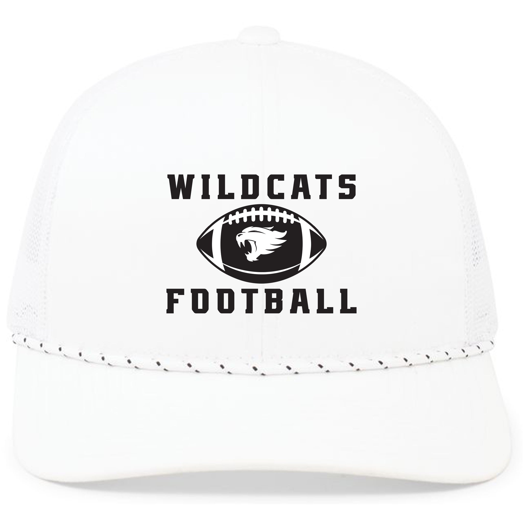 Wildcats Football Pacific Headwear Trucker Snapback Braid Cap