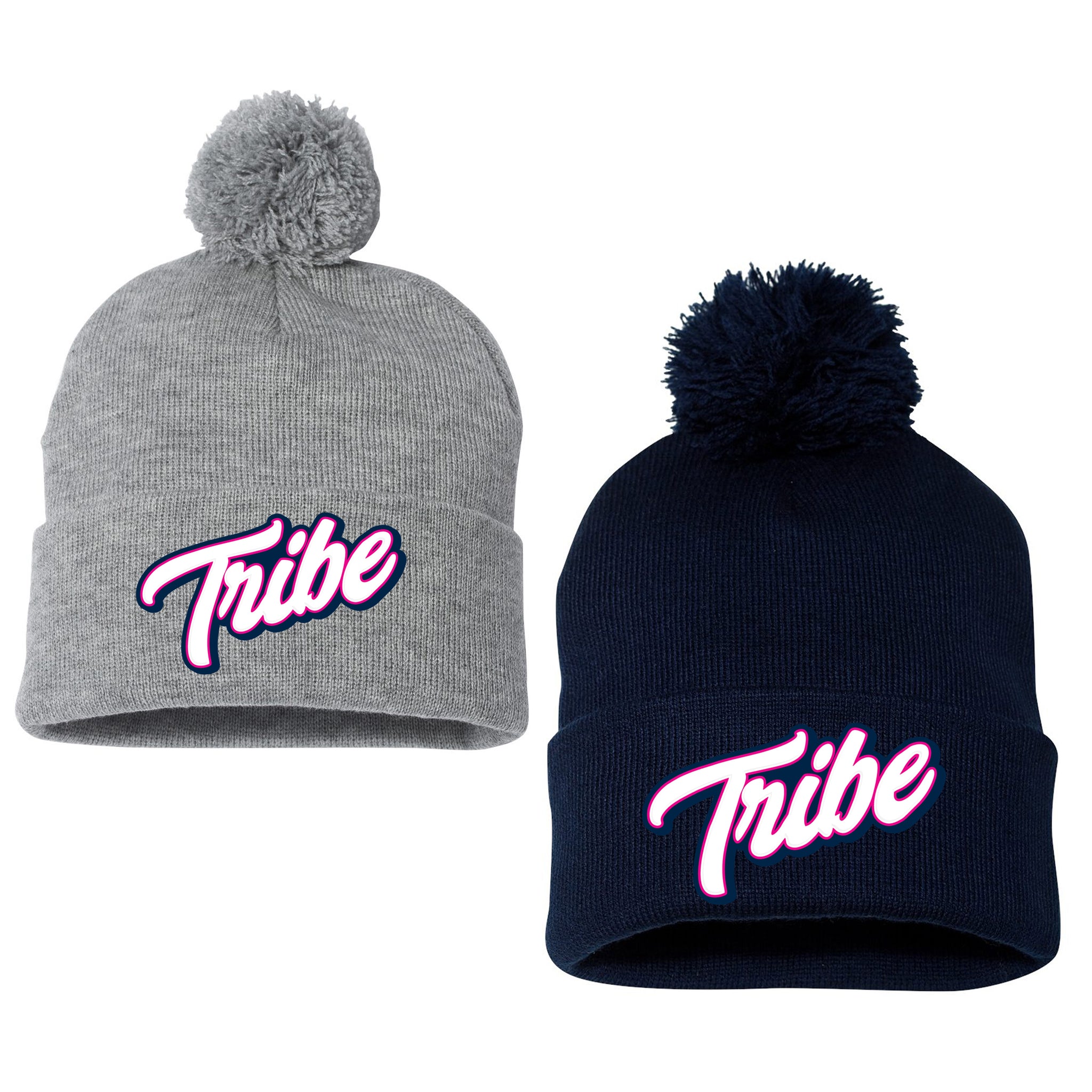 Westminster Tribe Fastpitch Sportsman 12" Pom-Pom Cuffed Beanie