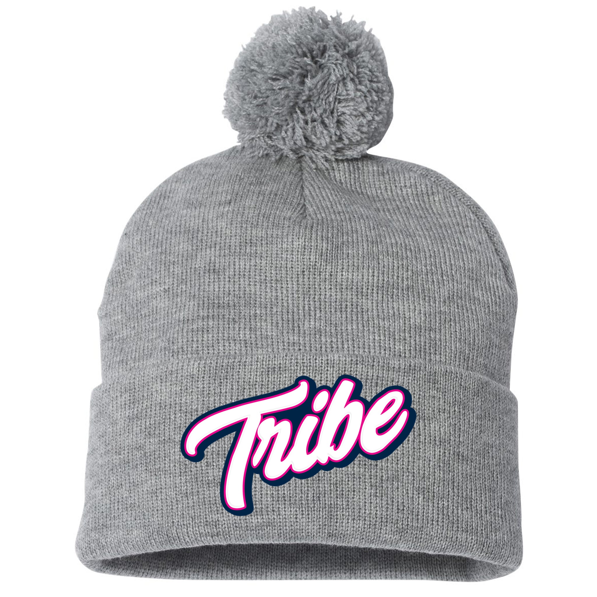 Westminster Tribe Fastpitch Sportsman 12" Pom-Pom Cuffed Beanie