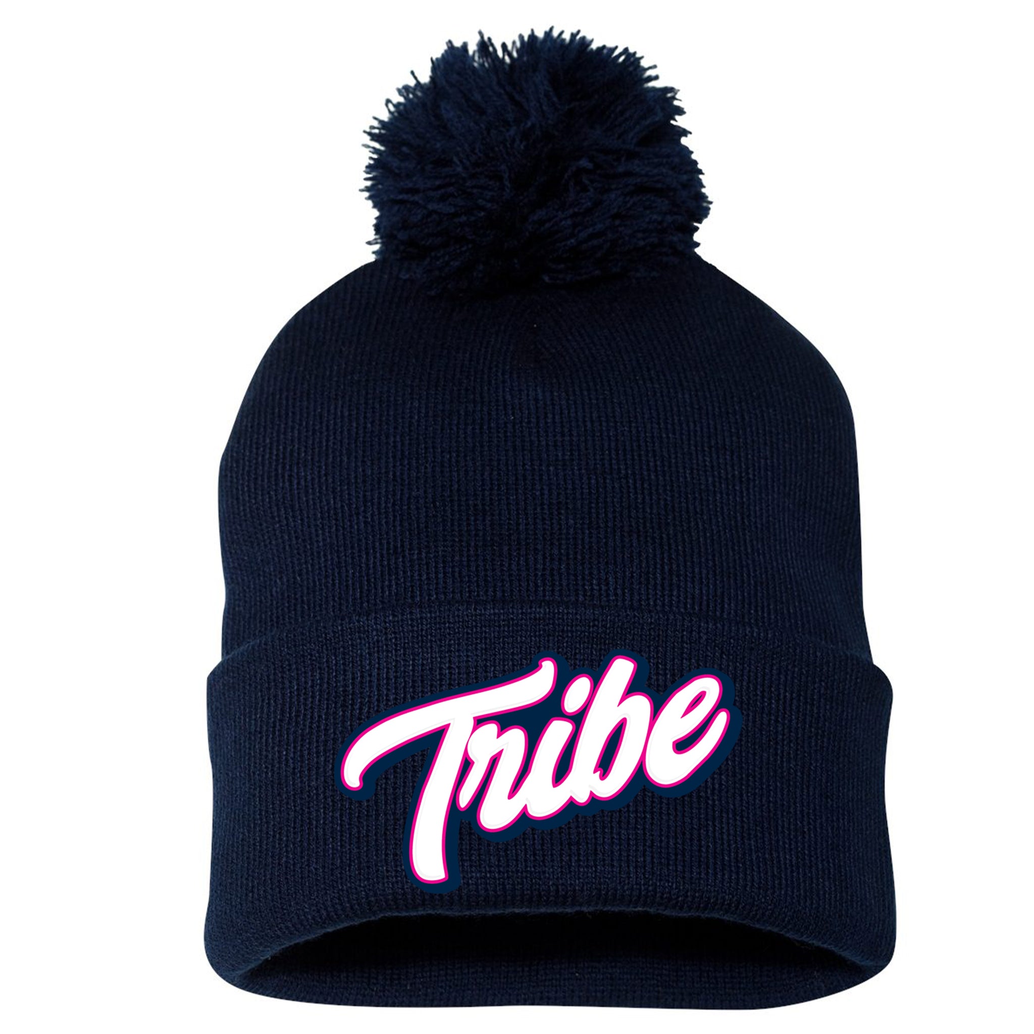 Westminster Tribe Fastpitch Sportsman 12" Pom-Pom Cuffed Beanie